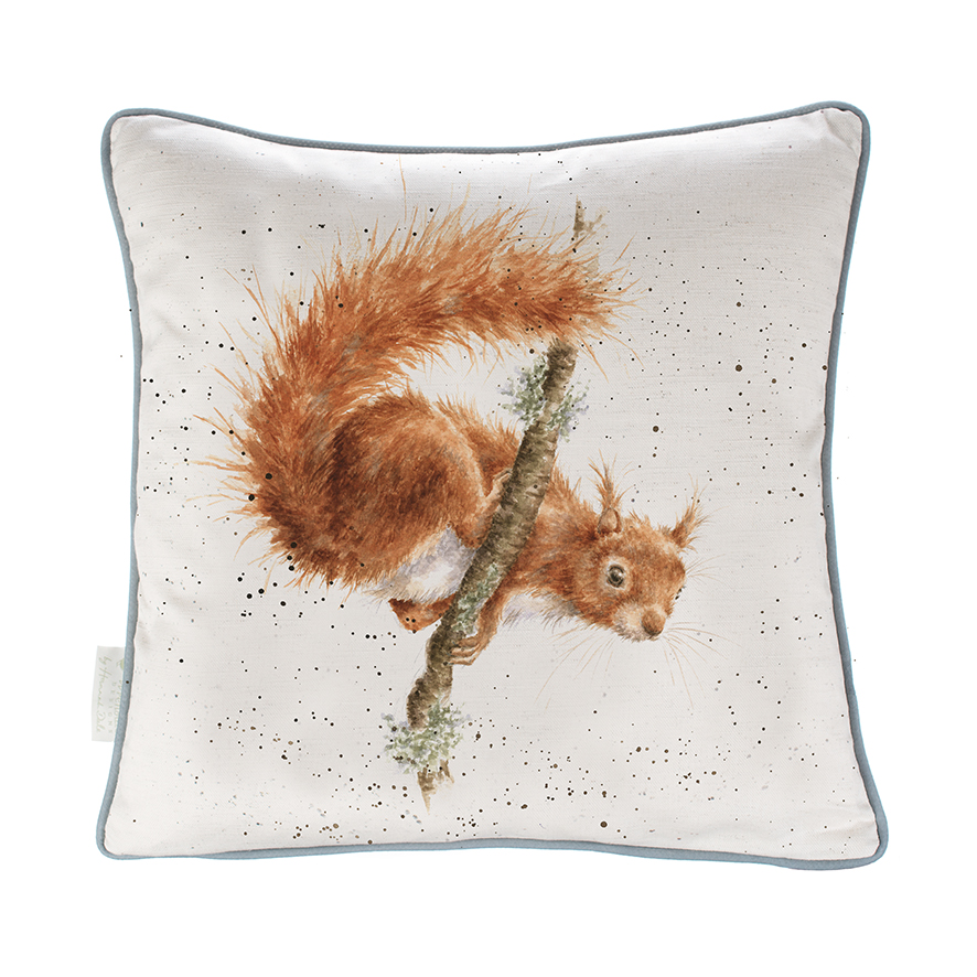 'The Acrobat' Squirrel Cushion