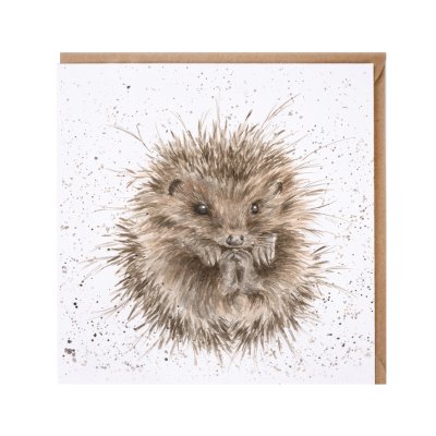 'Awakening' hedgehog card