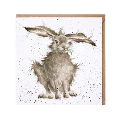 'Hare-Brained' hare card