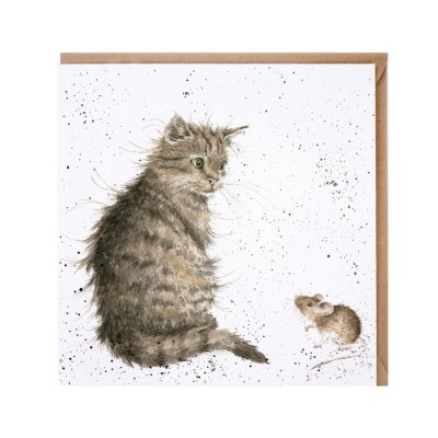 'Cat and Mouse' card