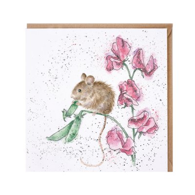 'The Pea Thief' mouse card