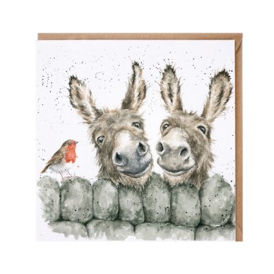 'Hee Haw' donkey card