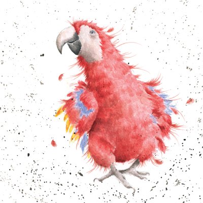 'Parrot on Parade' artwork print