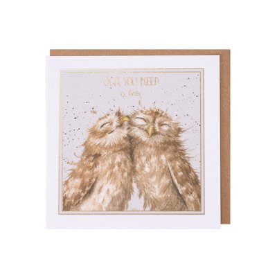 Owl you need is love greeting card