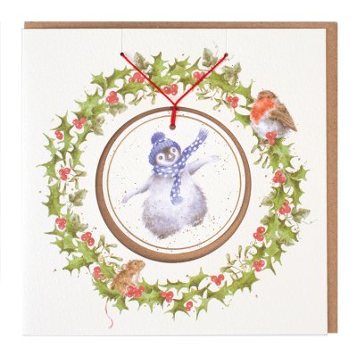 'Winter Wonderland' Christmas Decoration card