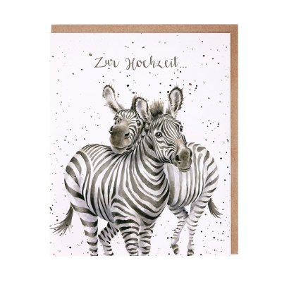 Zebra German card