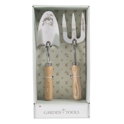 Wrendale Designs fork and trowel set with etching