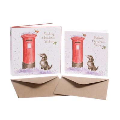 'Christmas Wishes' Dog Christmas Card Box Set