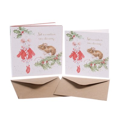 Mouse boxed Christmas cards